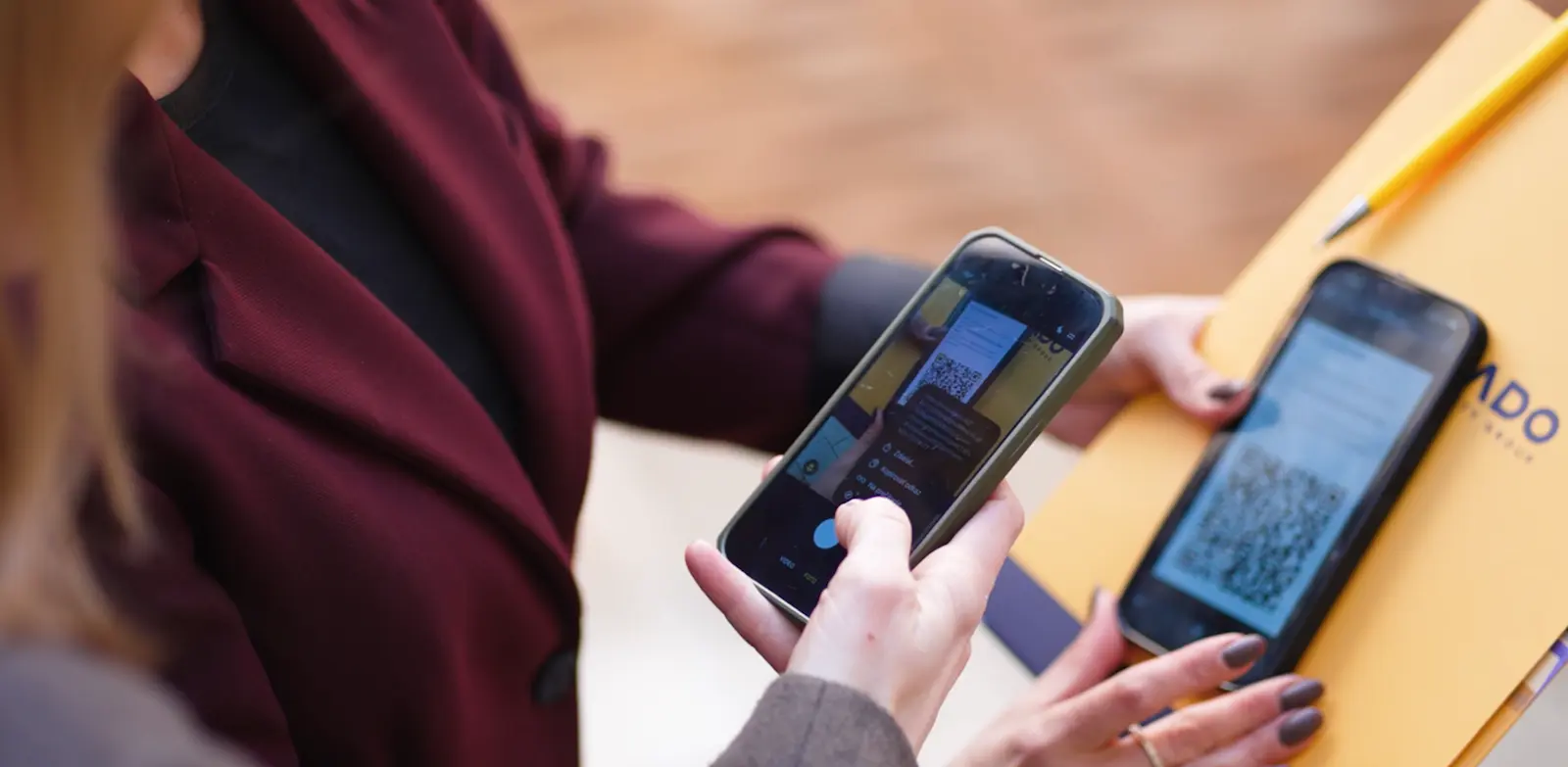 Skenovanie QR kódu na mobile